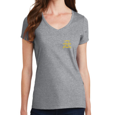 Cavaliers Ladies Fan Favorite V Neck Tee Thumbnail